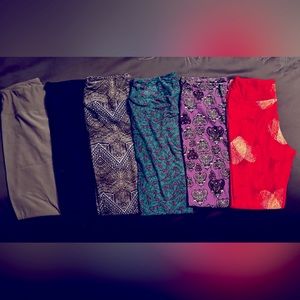 Various LuLaRoe OS Leggings